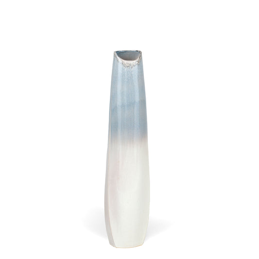 Tides 40" Decorative Ceramic Floor Vase, Small
