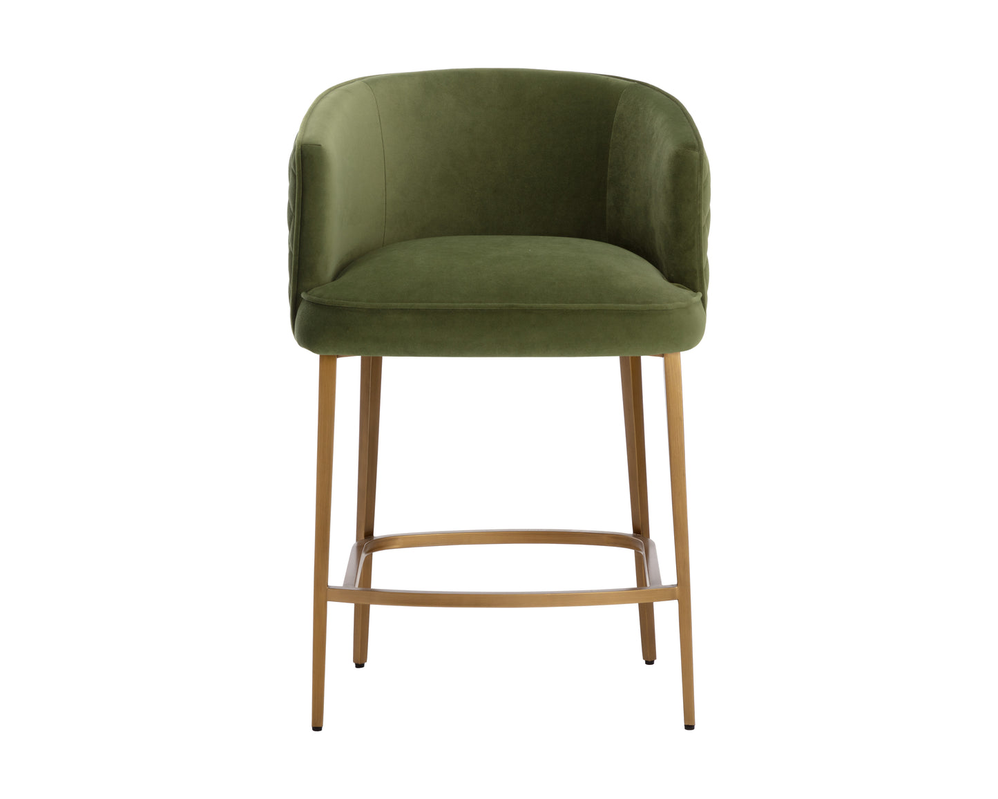 NAHLA CORNELLA COUNTER STOOL - MEG OLIVE