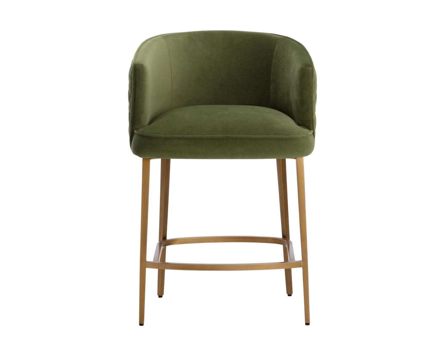 NAHLA CORNELLA COUNTER STOOL - MEG OLIVE