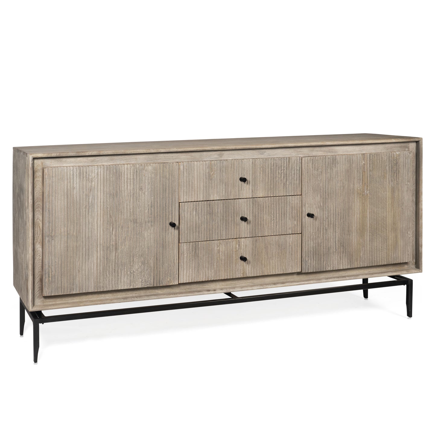 Camilo 69" Wide 3 Door Wood Sideboard