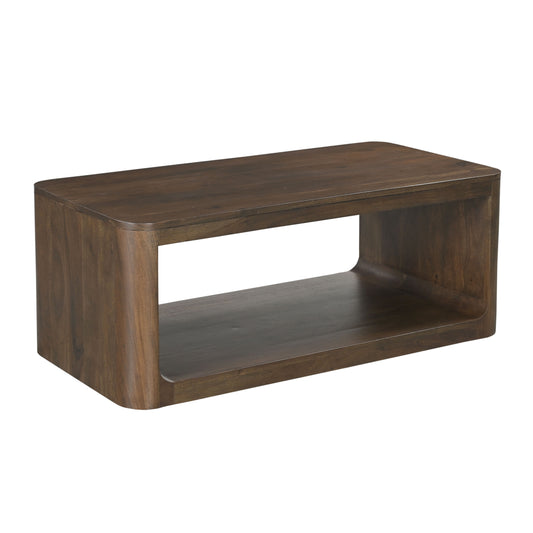 Presley Coffee Table, Dark Walnut