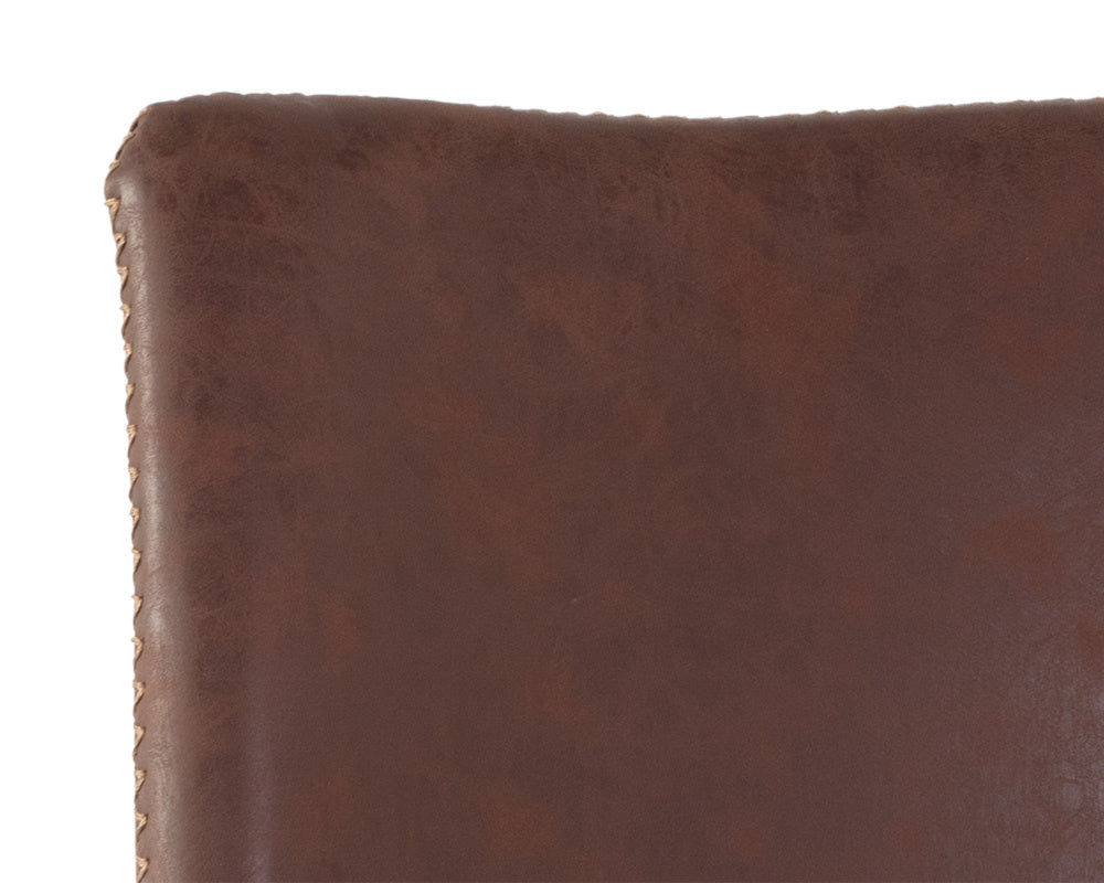 NAHLA CAL COUNTER STOOL - ANTIQUE BROWN