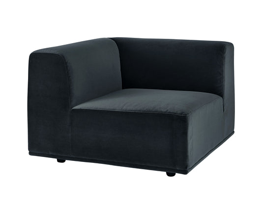 NAHLA DARREN MODULAR - CORNER CHAIR - SMOKESCREEN