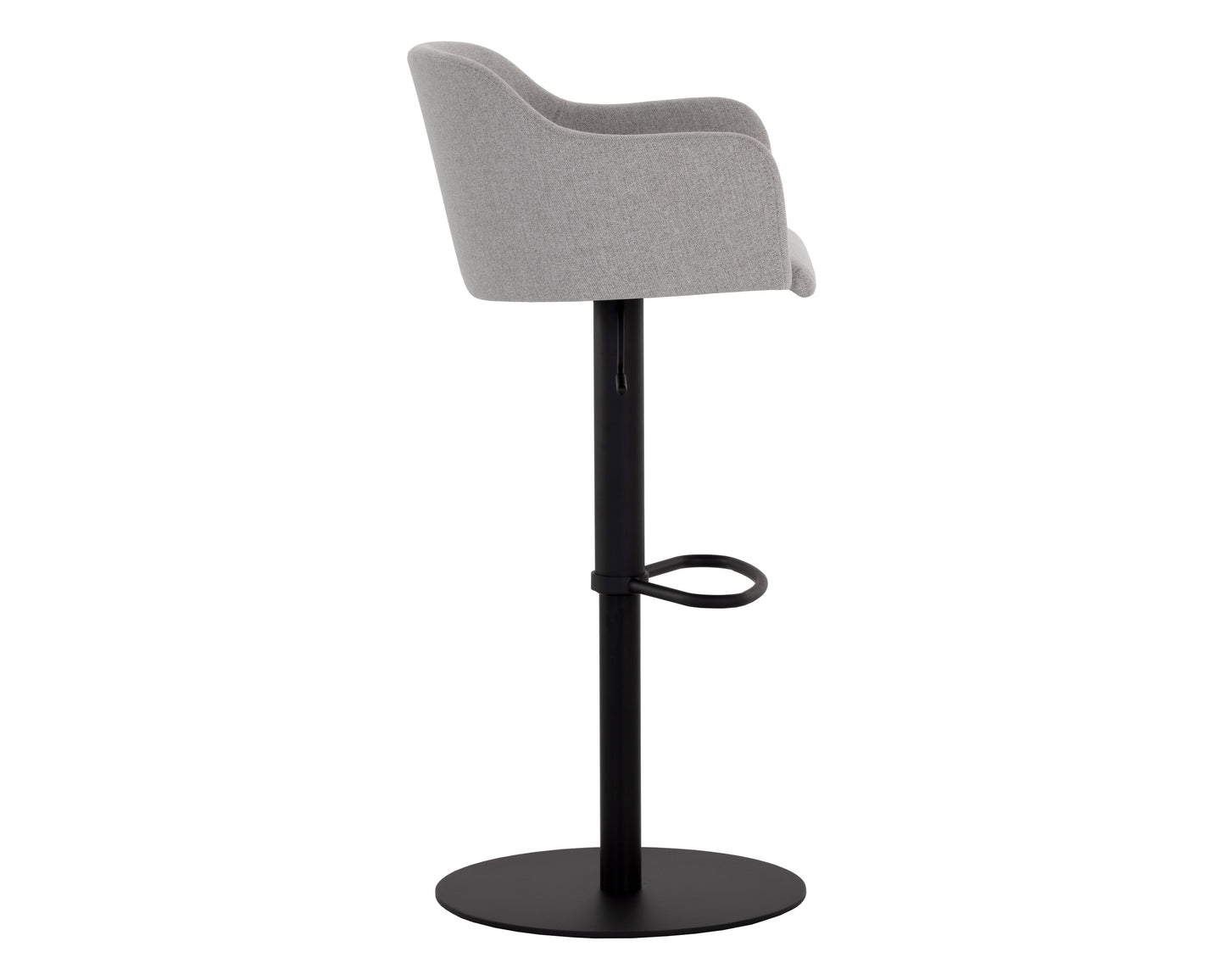 NAHLA HENSLEY ADJUSTABLE STOOL - MINA WARM GREY