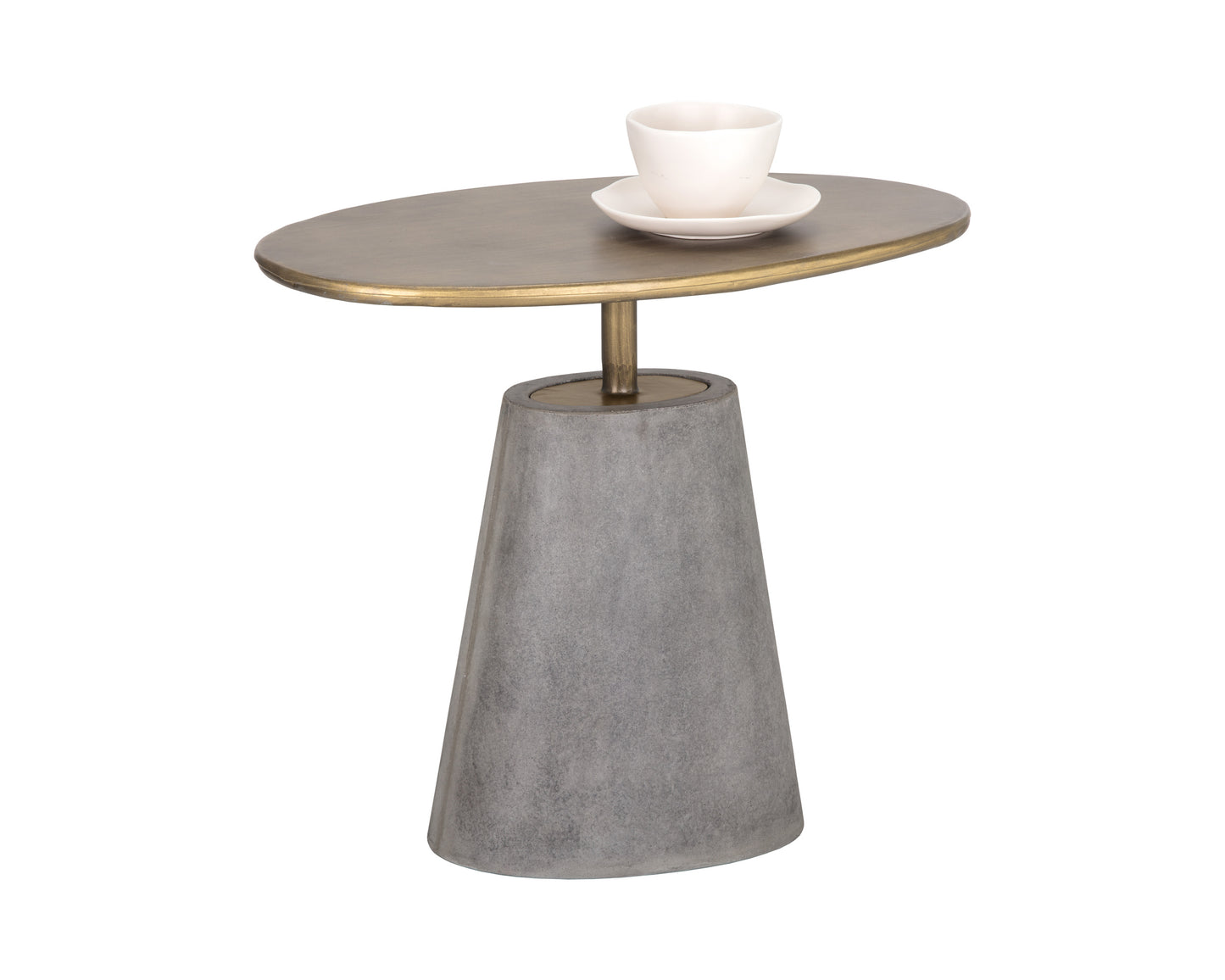 NAHLA KADIN SIDE TABLE - GREY