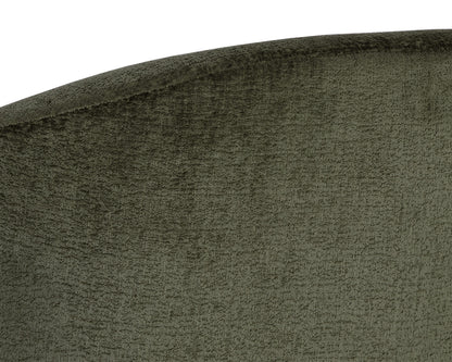 NAHLA BLISS SWIVEL LOUNGE CHAIR - BERGEN OLIVE