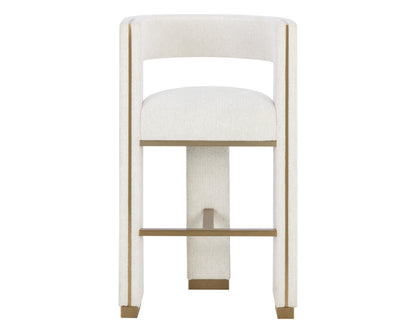 NAHLA ADAMINA BARSTOOL - RHEA LIGHT BARLEY
