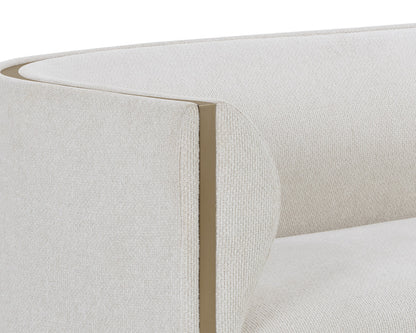 NAHLA LARRON SOFA - RHEA LIGHT BARLEY