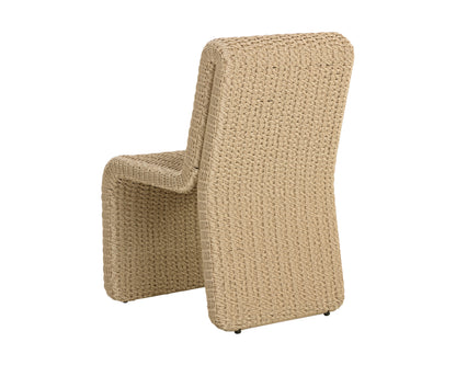 NAHLA EDESSA DINING CHAIR - NATURAL