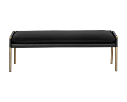 NAHLA BELLEVUE BENCH - ABBINGTON BLACK / BRAVO BLACK