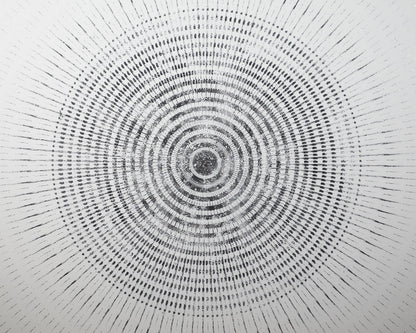 NAHLA GALAXY - 48" X 48" - WHITE FRAME