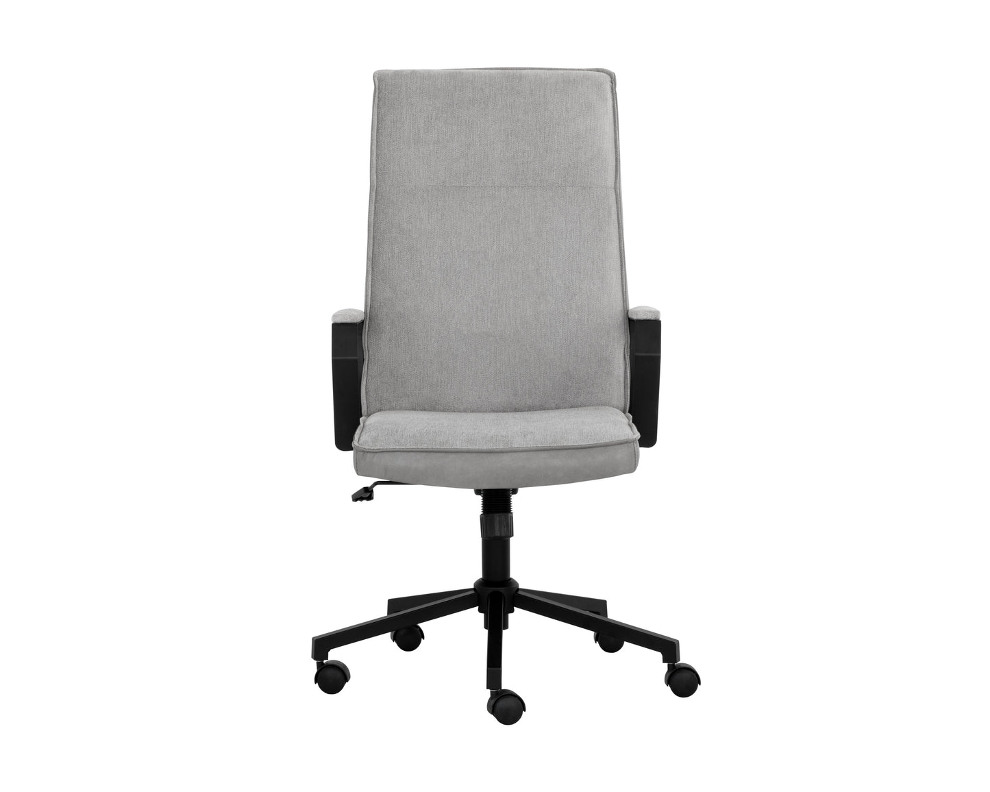 NAHLA SWANSON OFFICE CHAIR - POLO CLUB STONE / BRAVO METAL