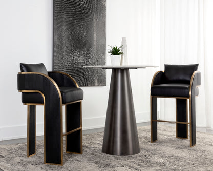 NAHLA BAZ BARSTOOL - NAPA BLACK