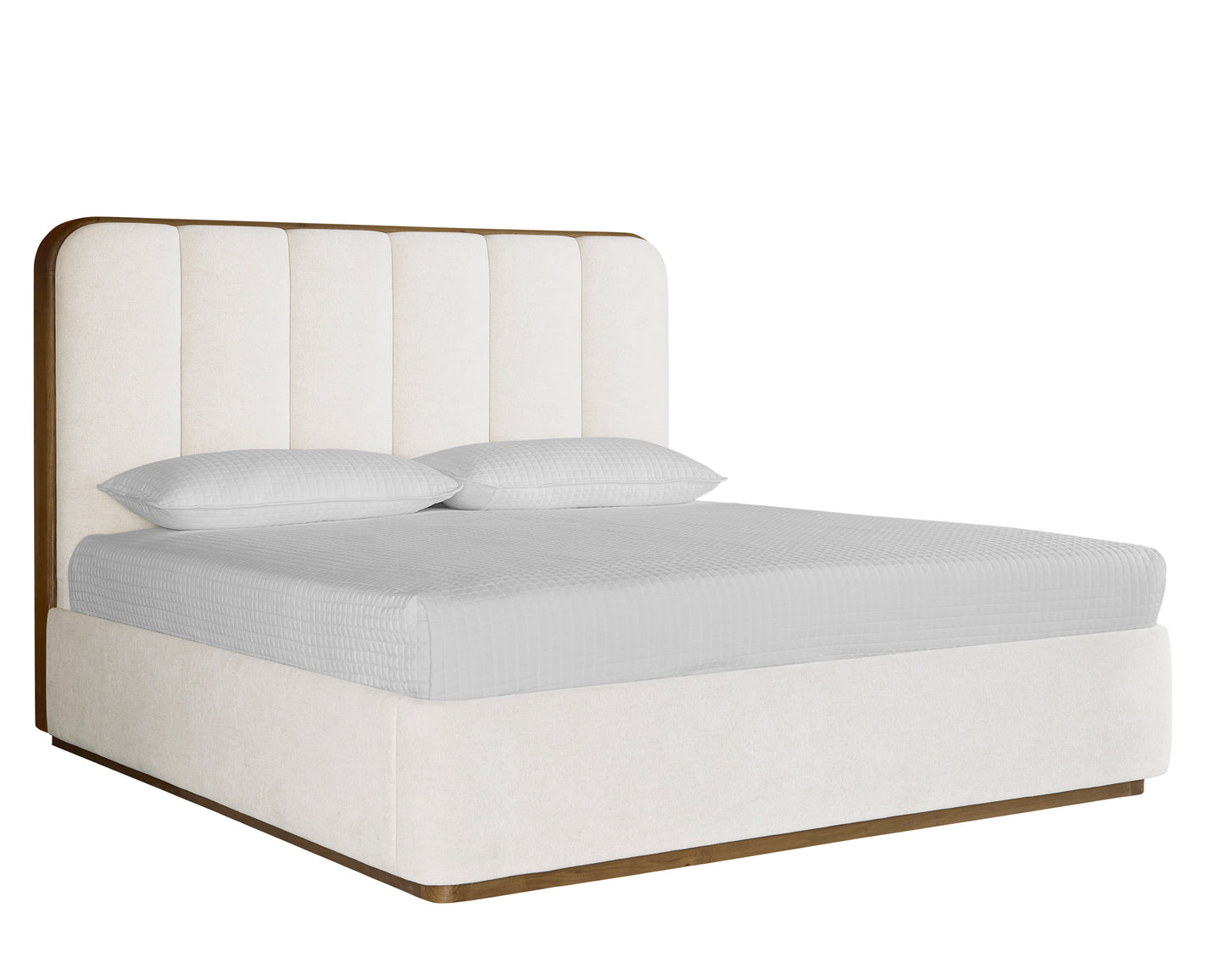 NAHLA JAMILLE BED - KING - ECLIPSE WHITE