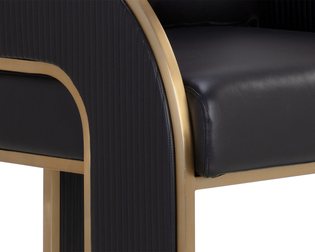 NAHLA BAZ BARSTOOL - NAPA BLACK