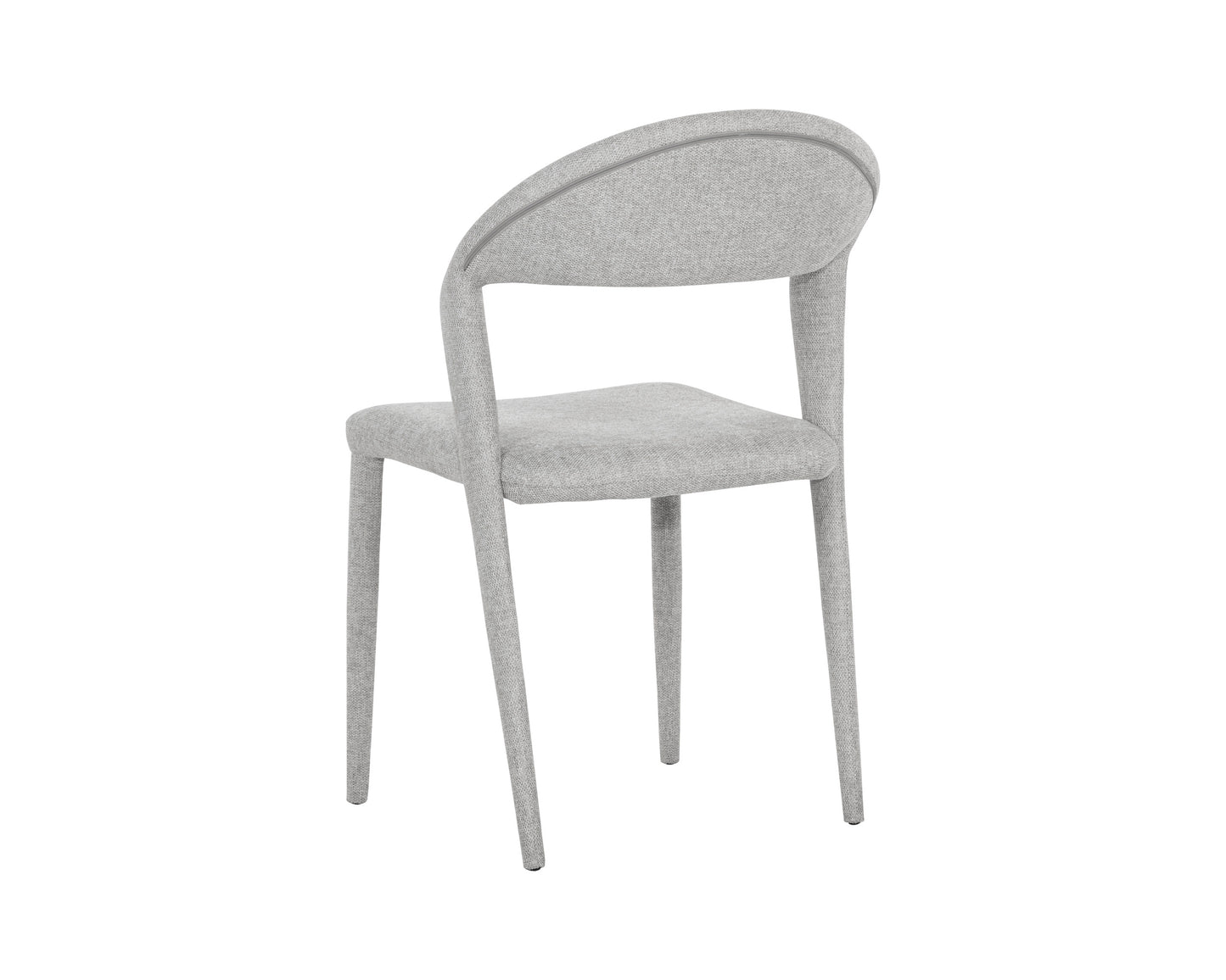 NAHLA ROMINA DINING CHAIR - BELFAST HEATHER GREY