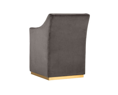 Zane Wheeled Lounge Chair