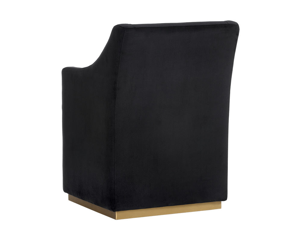 Zane Wheeled Lounge Chair