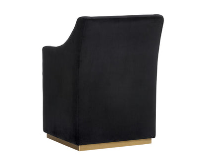 Zane Wheeled Lounge Chair