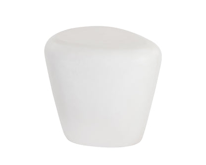 NAHLA CORVO SIDE TABLE - WHITE
