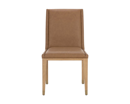 NAHLA KALLA DINING CHAIR - MILLIKEN COGNAC