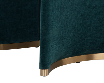 NAHLA ILUKA DINING CHAIR - DANNY TEAL