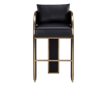 NAHLA BAZ BARSTOOL - NAPA BLACK