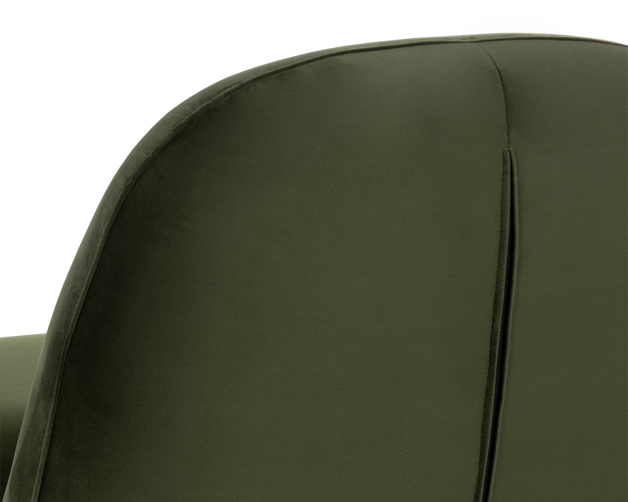 NAHLA FRANZE SWIVEL LOUNGE CHAIR - MOSS GREEN