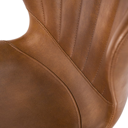 NAHLA ARABELLA OFFICE CHAIR - BRAVO COGNAC