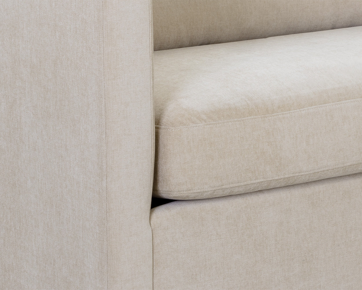 NAHLA LEANDER SOFA - DANNY CREAM