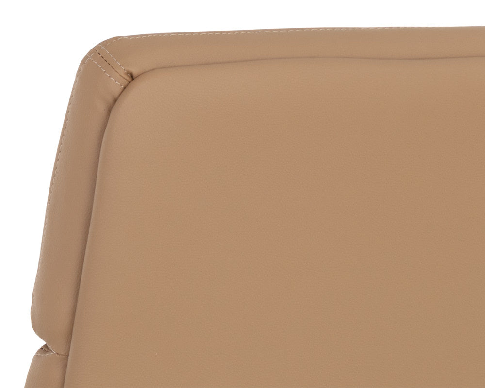 NAHLA KLEO OFFICE CHAIR - TAN