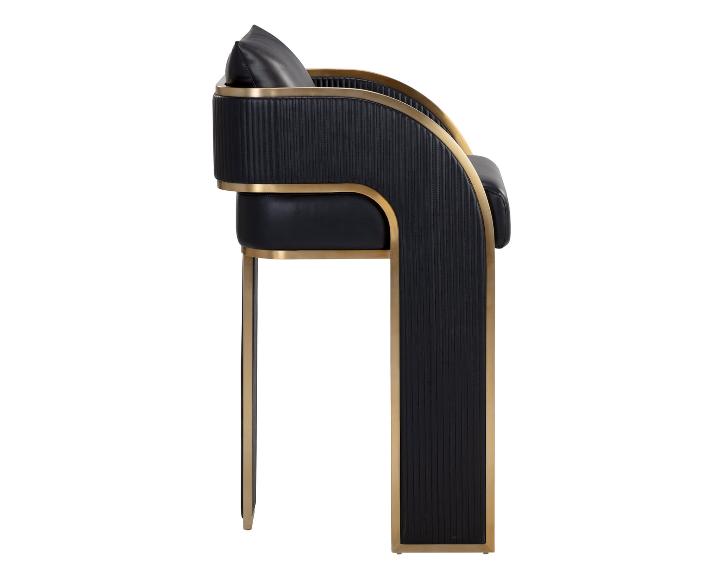 NAHLA BAZ BARSTOOL - NAPA BLACK
