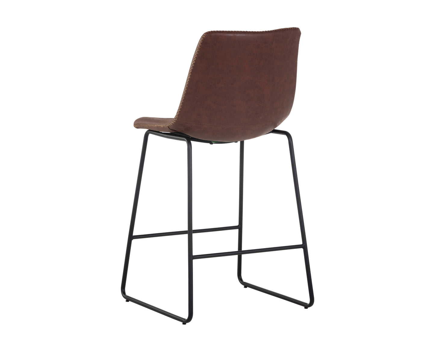 NAHLA CAL COUNTER STOOL - ANTIQUE BROWN