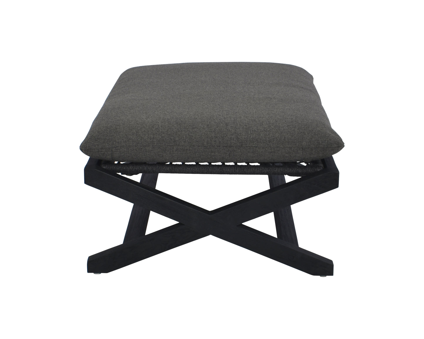 NAHLA BARI STOOL - CHARCOAL - GRACEBAY GREY