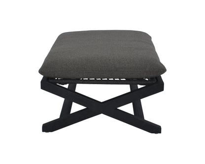 NAHLA BARI STOOL - CHARCOAL - GRACEBAY GREY