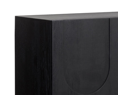 NAHLA COVE SIDEBOARD - BLACK