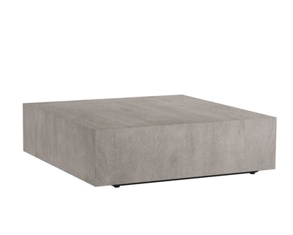 NAHLA FREZCO COFFEE TABLE - SQUARE - GREY