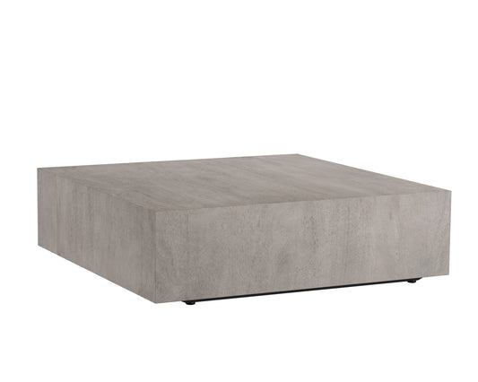 NAHLA FREZCO COFFEE TABLE - SQUARE - GREY