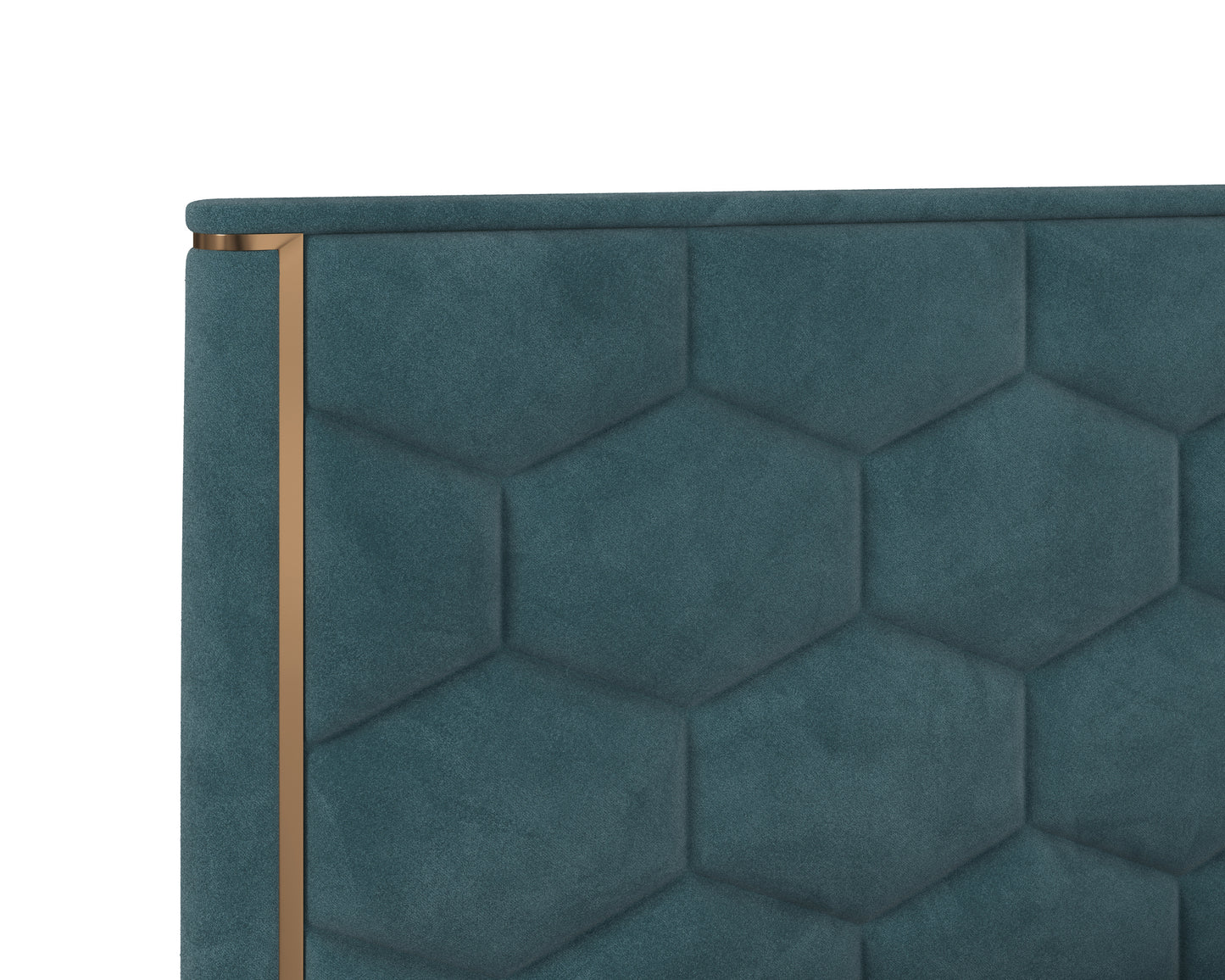 NAHLA ALISHA BED - KING - MEG DUSTY TEAL