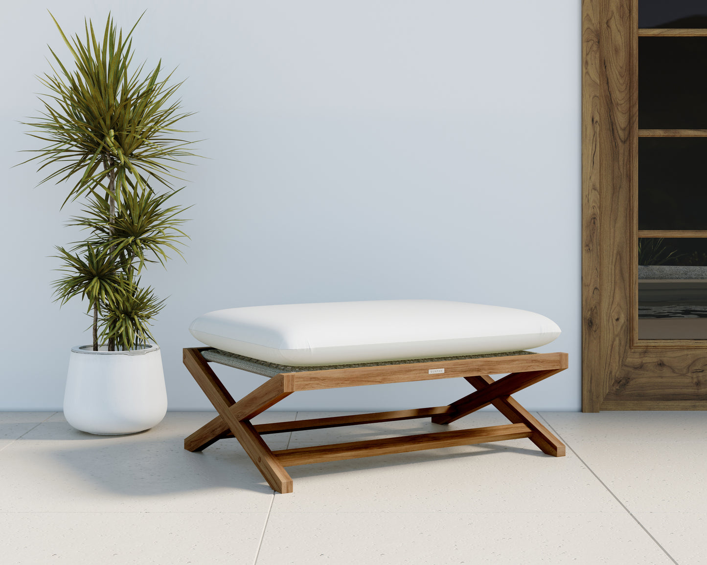NAHLA BARI STOOL - NATURAL - STINSON WHITE