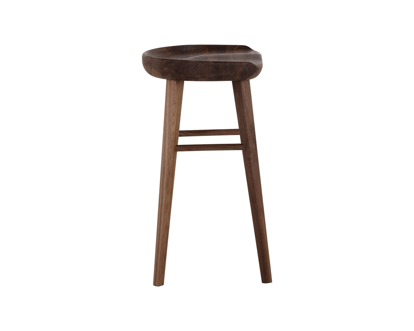 NAHLA DOMINIC COUNTER STOOL - WALNUT