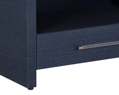 NAHLA ATHERTON NIGHTSTAND - INDIGO