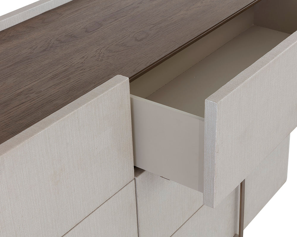 NAHLA JAMILLE DRESSER - CREAM