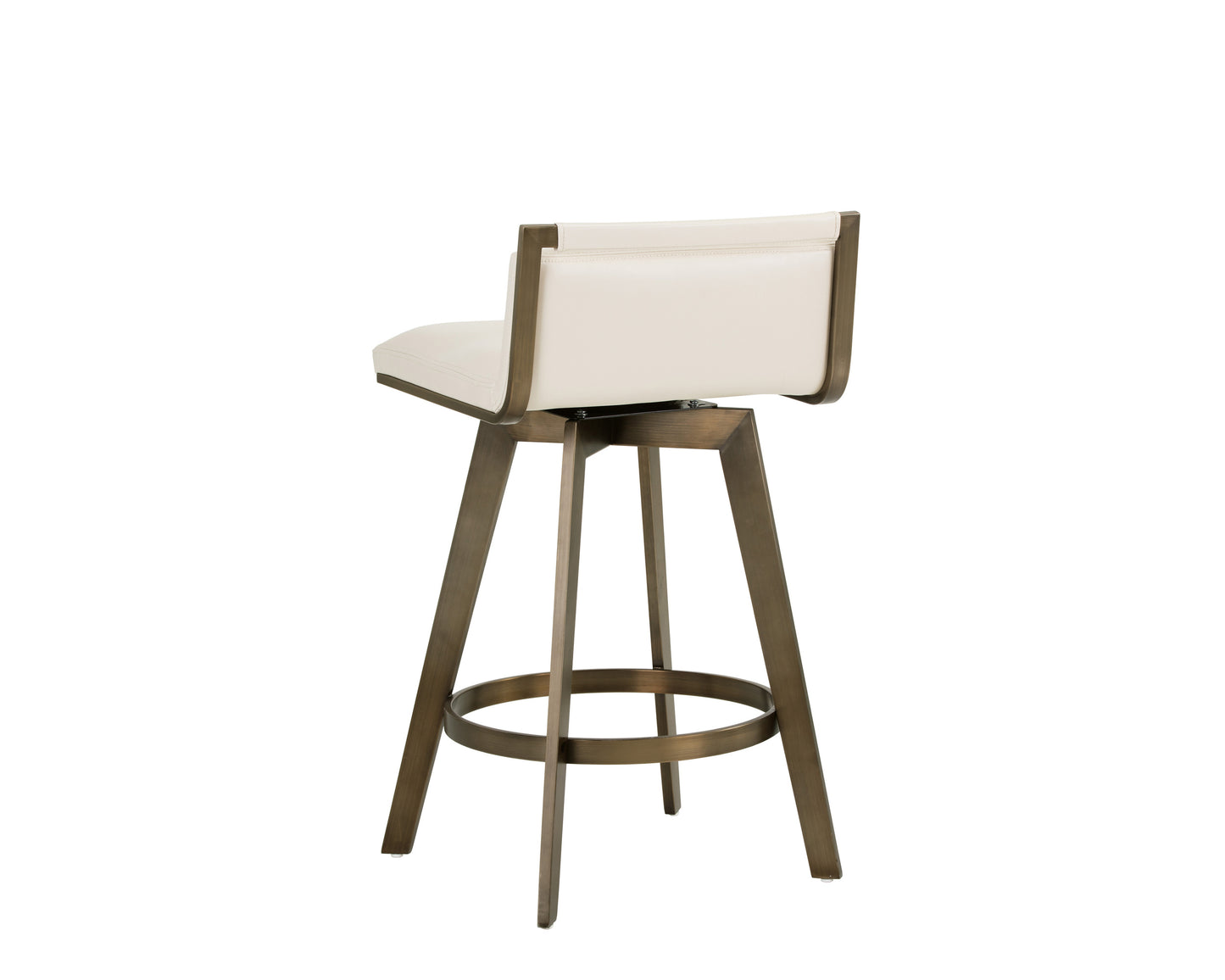 NAHLA ARIZONA SWIVEL COUNTER STOOL - CASTILLO CREAM