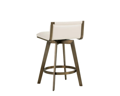 NAHLA ARIZONA SWIVEL COUNTER STOOL - CASTILLO CREAM