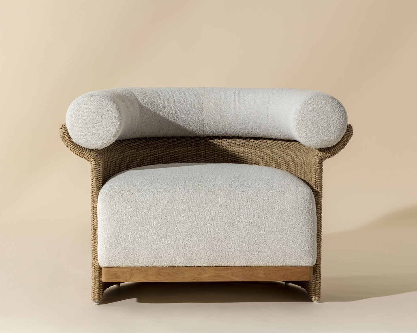 NAHLA ASOS LOUNGE CHAIR - LOUIS CREAM