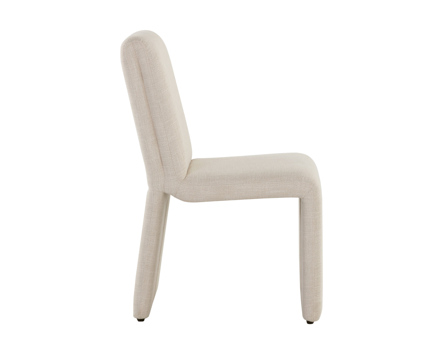 NAHLA CASCATA DINING CHAIR - EFFIE LINEN