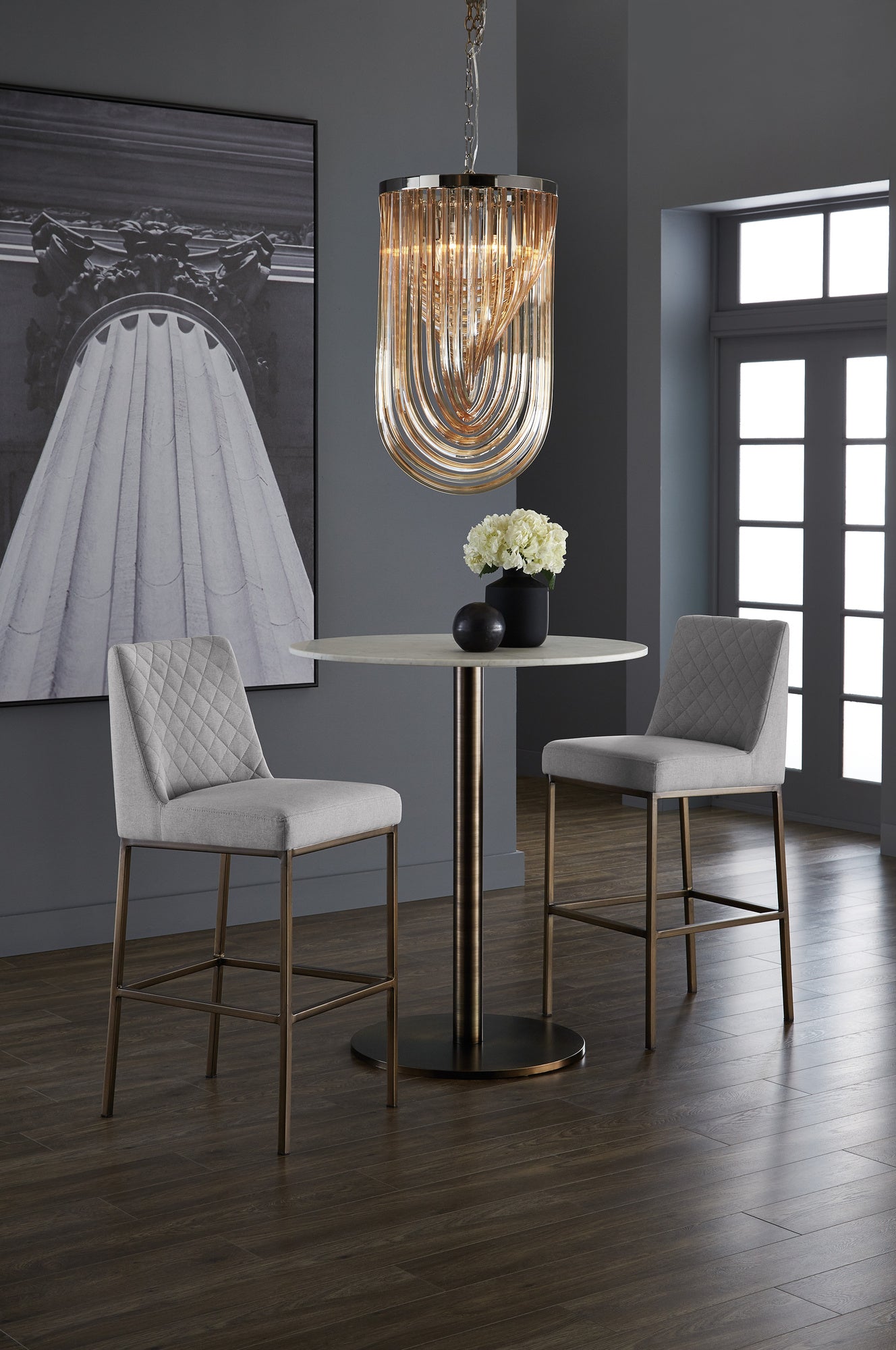 NAHLA ENCO BAR TABLE - ROUND