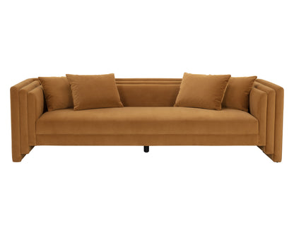 NAHLA KIRA SOFA - MEG GOLD