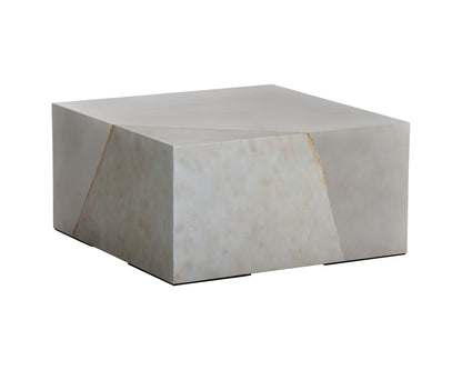 NAHLA KYSON COFFEE TABLE - SILVER